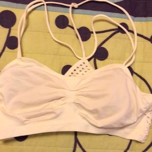 White bralette